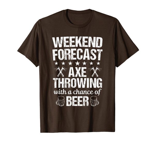 

axe throwing funny weekend lumberjack hatchet thrower gift t-shirt, White;black