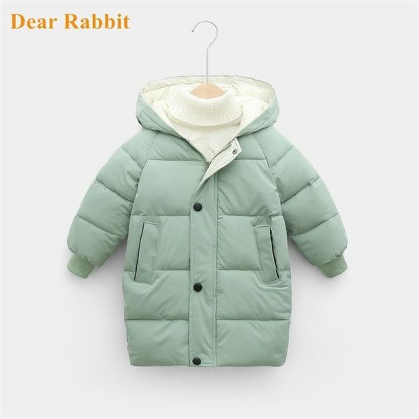 

-30 degree children winter down cotton jacket baby girl parka kids warm outerwear hooded coat snowsuit overcoat boy clothes 211007, Blue;gray