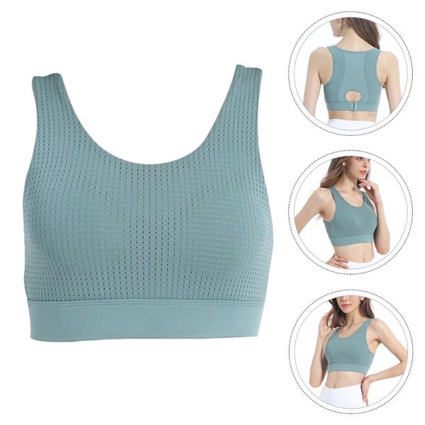 

1pc vest tube crop camisole with chest pad fitness yoga outfit