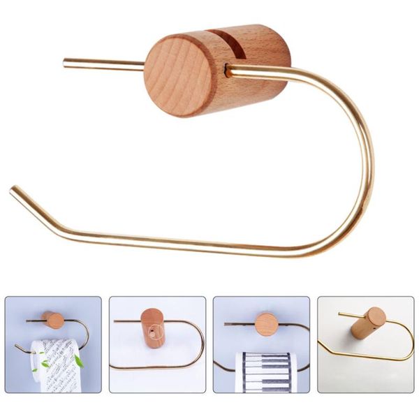 

toilet paper holders 1pc wall-mounted tissue rack no-punching roll shelf