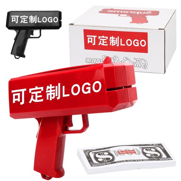 

new creative electric usb charging money gun children's toy pistol