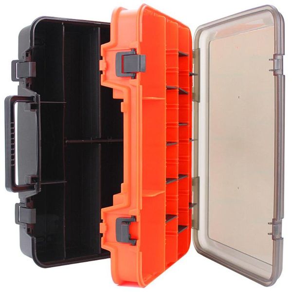 

fishing accessories studyset multifunction double sided thicken portable large tackle boxes reel line lure tool storage box