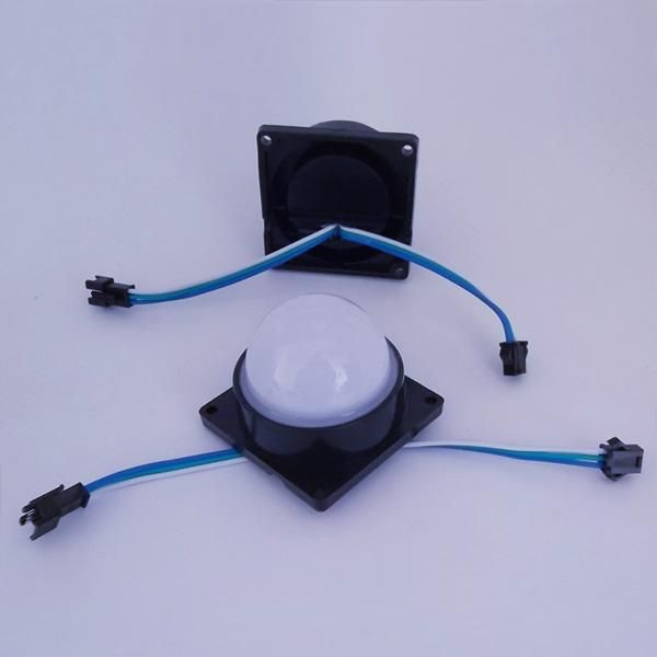 

pixel module with milky cover;6pcs led inside;1.44w;,50mm diameter;with 3pin jst connectors for each modules