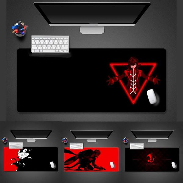 

mouse pads & wrist rests persona 5 customized mousepads computer lapanime mat game office work pad x xl cushion