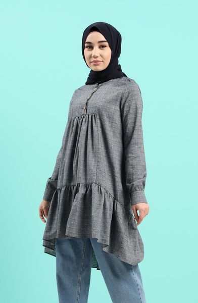 

women's blouses & shirts minahill navy blue tunic 8250-04, White