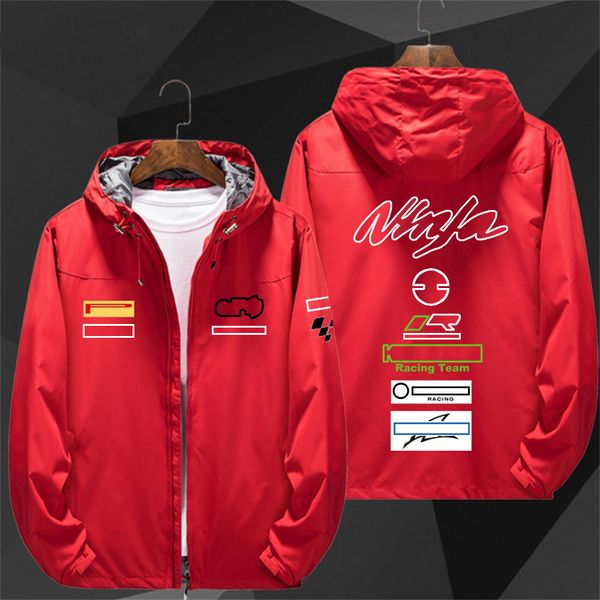 

2021 new team f1 racing suit jacket coat custom long-sleeved overalls