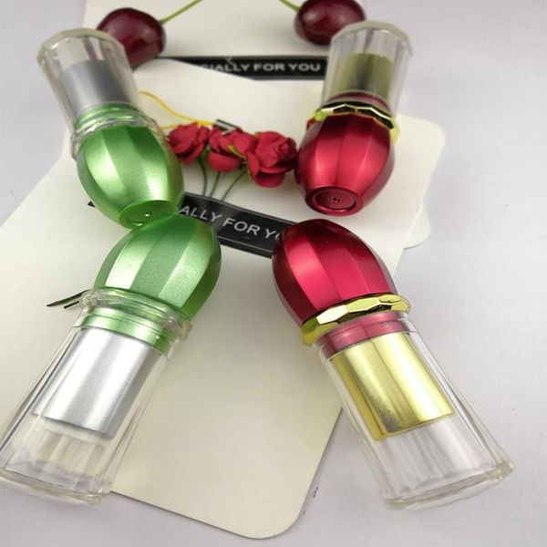 

storage bottles & jars 50/100 pcs 12.1mm empty red/green diamond lipstick tube , diy lipgloss packaging bottle lip container