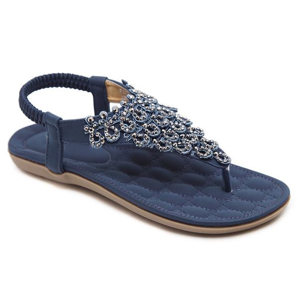 

sandals students all-match fairy qi flat slope with ladies beach shoes female 2021 summer, Black