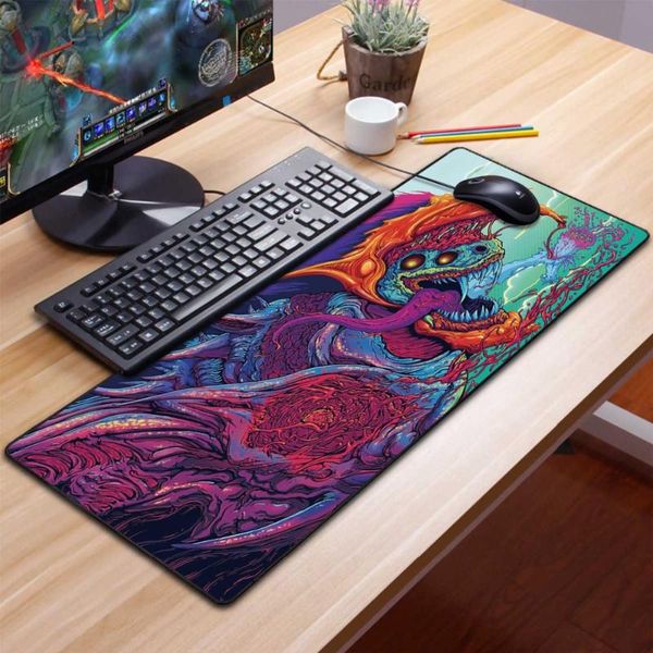 

mouse pads & wrist rests large gaming pad computer gamer cs go keyboard mat hyper beast desk mousepad for pc