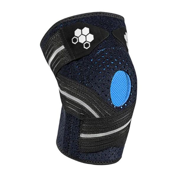 

elbow & knee pads professional brace compression sleeve support 1 pc adjustable for running hiking basketball volleyball, Black;gray