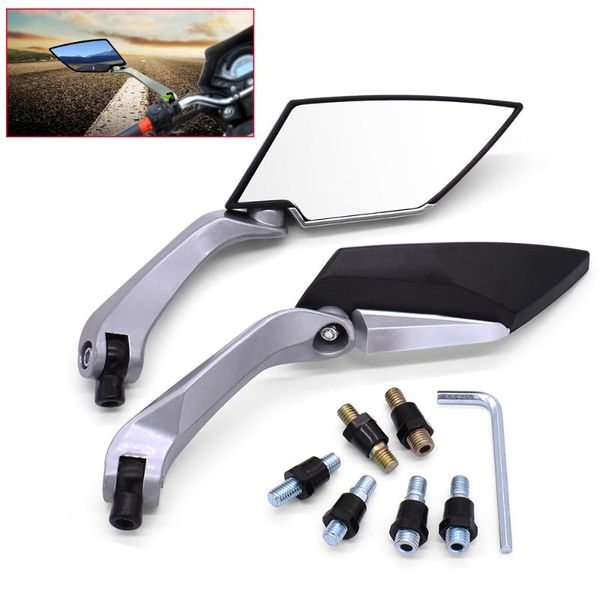 

motorcycle mirrors for benelli bn300 bn302 bn600 bn tnt 300 600 grom msx 125 mirror 8mm 10mm moped handlebar motorbike side