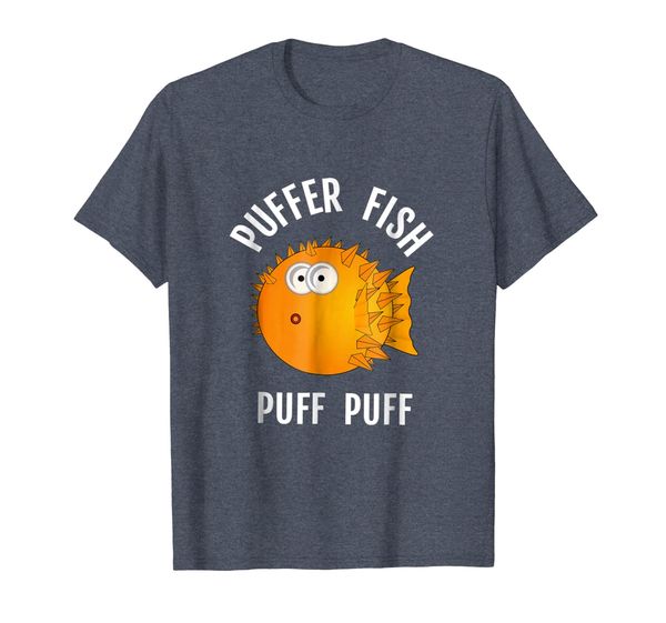 

Puffer Fish Fun Gift T Shirt for Fish Lover, Marine Hobby, D, Mainly pictures