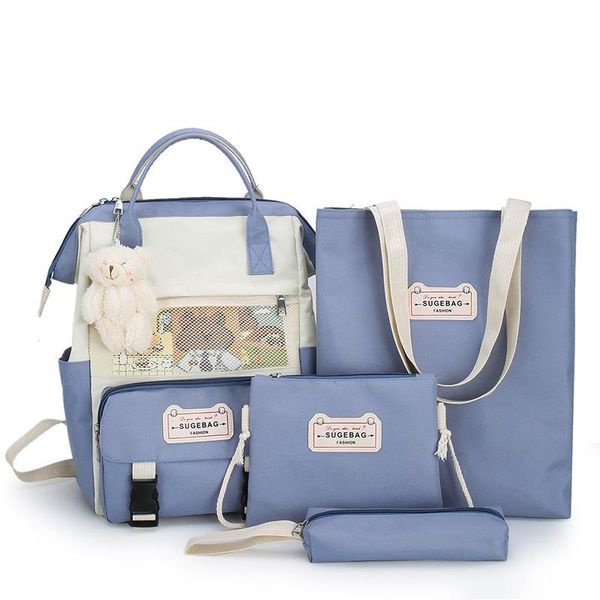 

college lady school backpack kawaii fashion girls bags teenager women cute travel female book schoolbag student