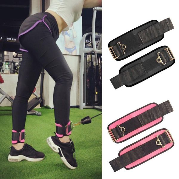 

2pcs stovepipe hip training accessories leg muscle trainer fitness ankle ring buckle set feet strap support