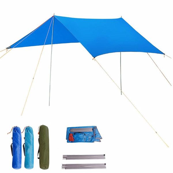 

shade 300*300cm outdoor sun waterproof tarp tent fishing picnic camping sunshade