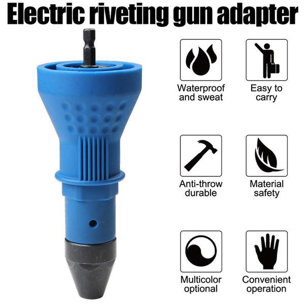 

professional hand tool sets electric rivet nut adapter set cordless drill riveting with wrench nuts insert power accessories replacement