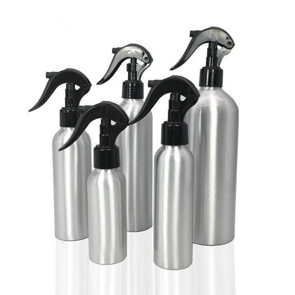 

storage bottles & jars aluminum bottle empty pump sprayer mist nose refillable travel nasal spray 30ml/50ml/100ml/120ml/150ml/250ml/500ml