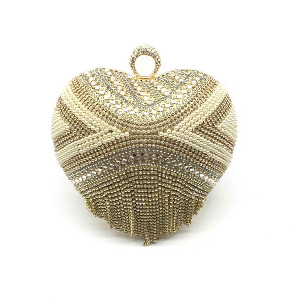 

evening bag diamond dinner heart-shaped portable women's banquet guangzhou