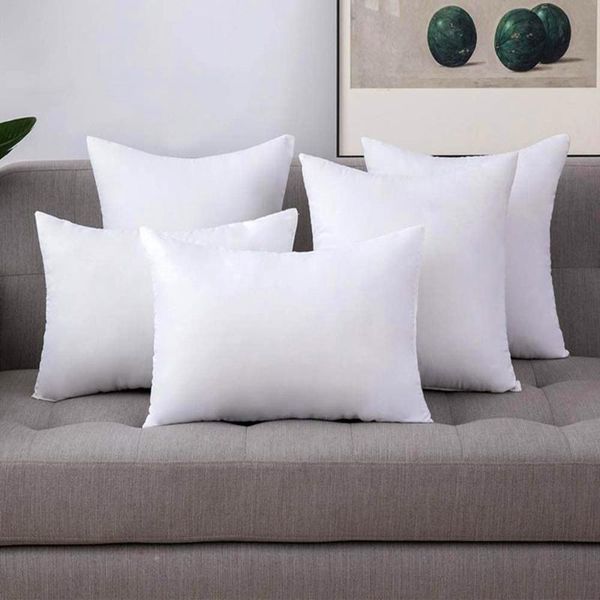 

cushion inner filling soft cotton pillow core for sofa car insert white filler