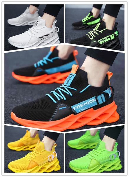 

men fashion breathable sneakers running shoes lightweight casual sport shoe 39-44 2213, Black