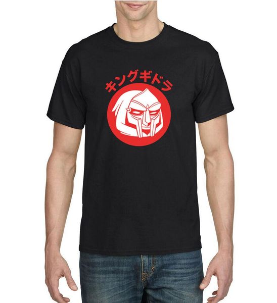 

mf doom king geedorah gift t-shirt, White;black