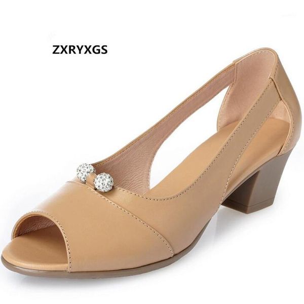 

dress shoes rhinestone fish mouth women summer sandals non-slip wear plus size fashion high heel woman genuine leather1, Black