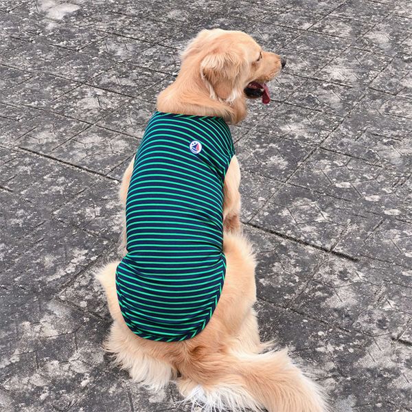 

the dog clothes striped summer sailor wind vest pet small dog clothing upper body