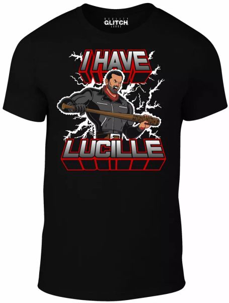 

i have lucille men's t-shirt - inspired by the walking dead, White;black