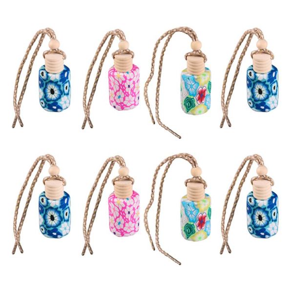 

pcs car hanging perfume bottles pendant vehicle interior decor storage & jars