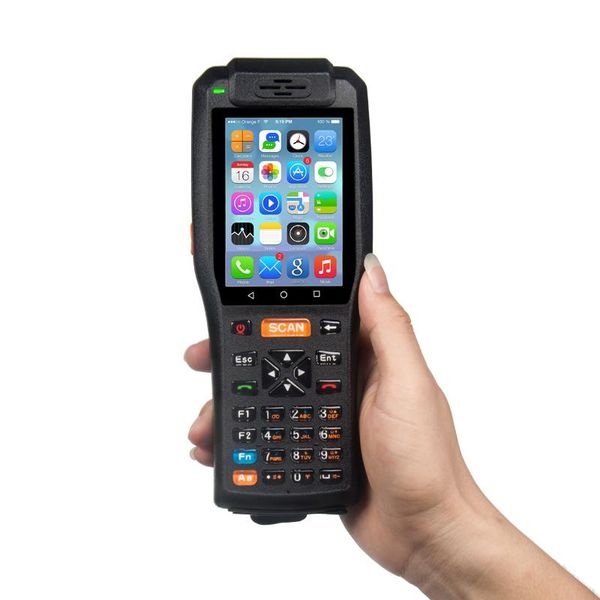 

handheld wireless 3g wifi bluetooth nfc reader android terminal with printer scanners