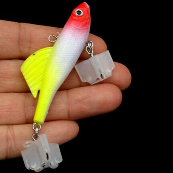 

fishing hooks 100pcs treble protector hook safety cover 5 sizes mixed
