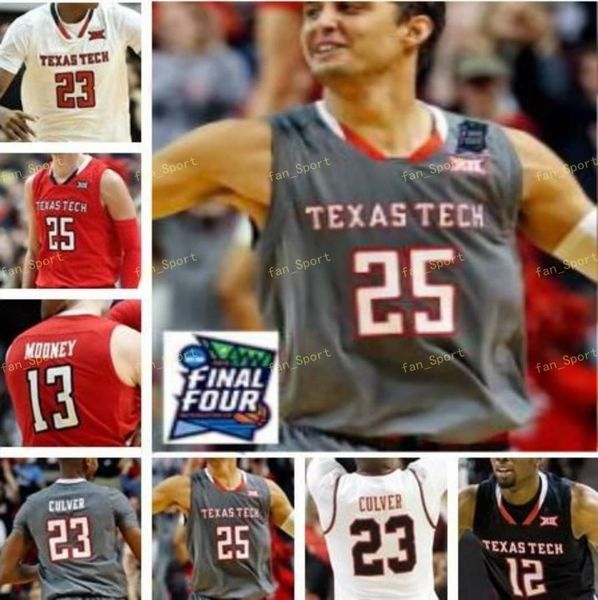 NCAA Koleji TTU Texas Tech Basketbol Forması 0 Kyler Edwards 1 Francis 3 Deshawn Corprew 10 Malik Ondigo Özel Ed