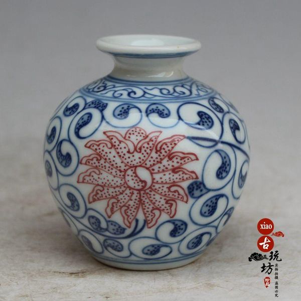 

vases jingdezhen porcelain flower blue and white long - necked