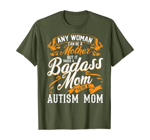 

badass mom to be autism mom t-shirt mother's day gift tee, White;black