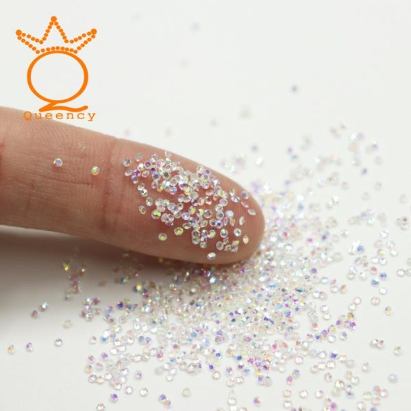 

nail art decorations one bag 1440pcs ab colors rainbow zircon micro rhinestones mini rhinestone, Silver;gold