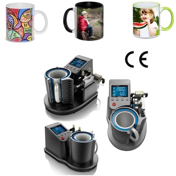 

printers 2d digital thermal mug printing machine pneumatic heat press sublimation inkjet printer for logo po