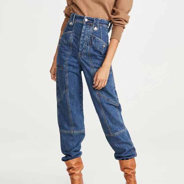 

high waist women jeans casual wild fashion lady denim pants women's, Blue