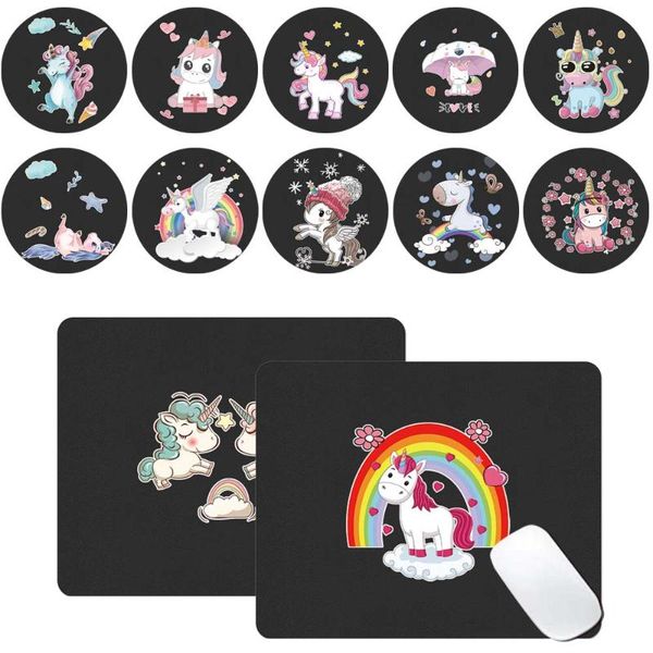 

mouse pads & wrist rests pu leather computer pad waterproof mouse-pad gaming anti-slip durable lapmat