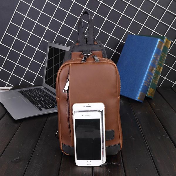 

waist bags style casual shoulder bag men multi-functional sports chest pack