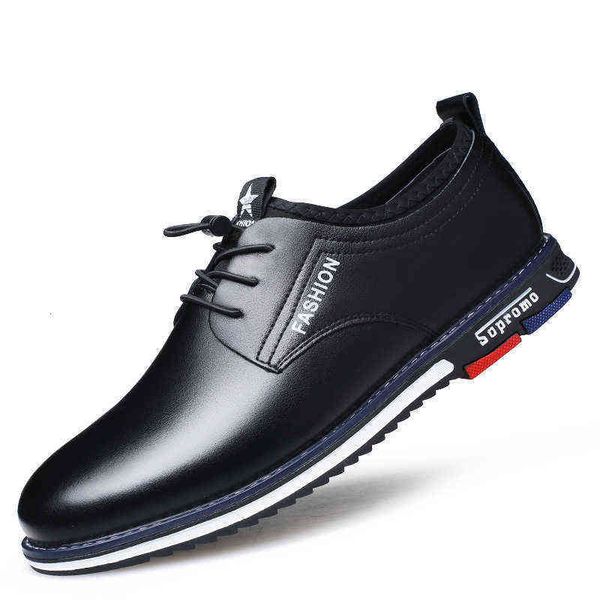 

men's sho increase leisure trend fashion breathable work cloth leather small white