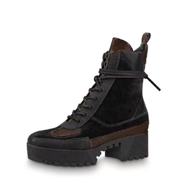 

baby outdoor women's shoes martin bottes boots laureate real leather medal coarse non-slip winter shoes silhouette chaussures, Black