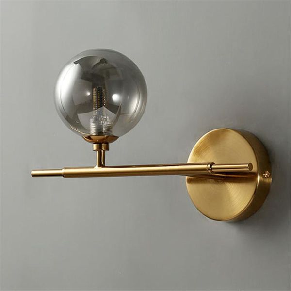 

wall lamp american industrial grey glass magic bean loft living room tv background decoration modern bedside led luminaire