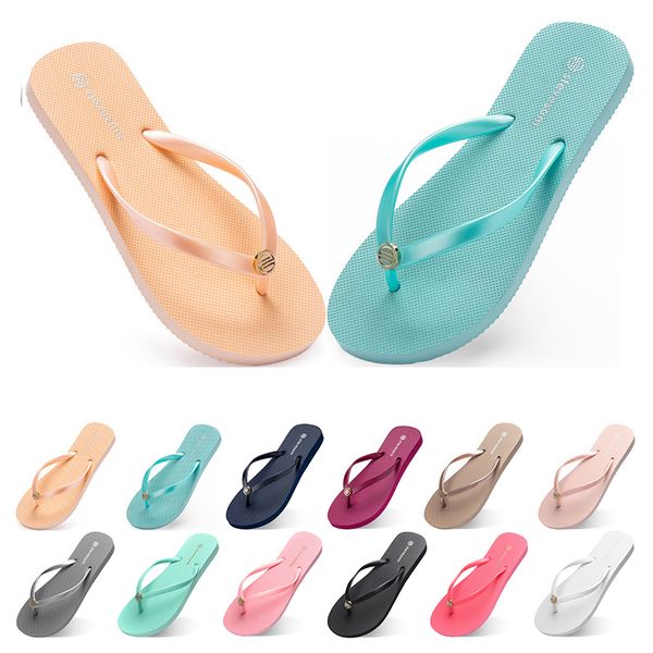 Cinquantaquattro flops scarpe lanciatura delle pannelli da spiaggia da donna verde giallo arancione blu scuro bianco rosa marrone sneaker sportivo di dimensioni 35-3 99