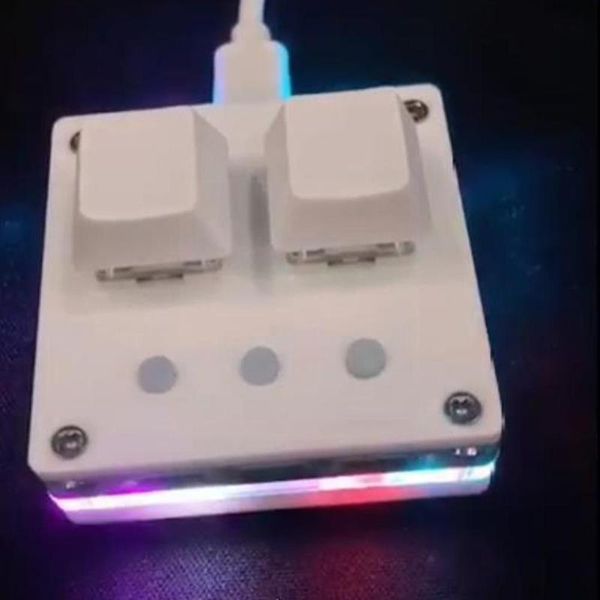 

keyboards 2- high-profile mini board copy and paste custom shortcut s, change s for music games, one password z8o4