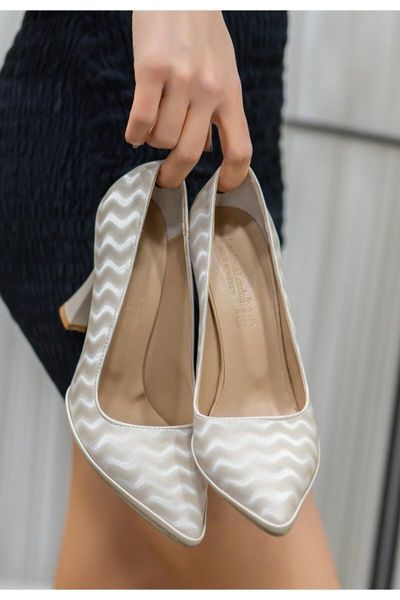 

dress shoes lite beige suede high-heeled, Black