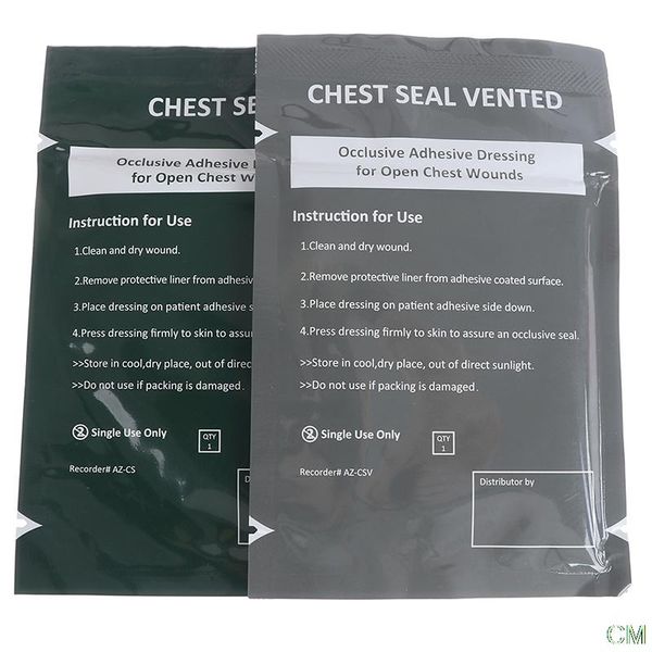 

outdoor gadgets north american rescue hyfin chest seal vented
