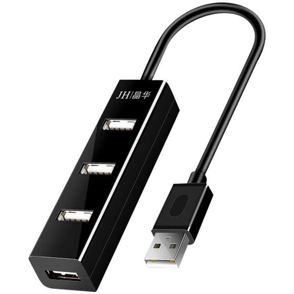 

1pc 4 port usb hub high speeds 2.0 multi splitter hubs