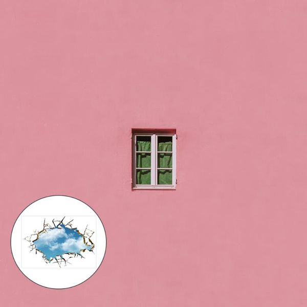 

wall stickers 1pc creative 3d decal living room ceiling sticker murals art