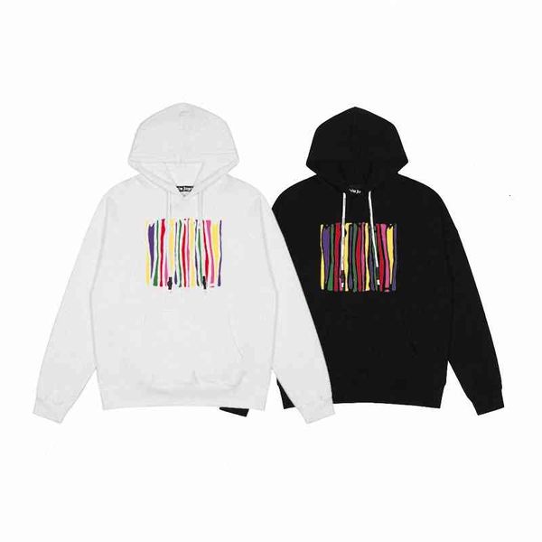 

Men's Hoodies & Sweatshirts warm europen fashion sweater palm hoodies sweatshirts plam embrodiery hoodie embrodiered hooded printing long sl, Black