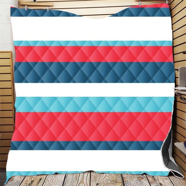 

comforters & sets geometric stripes quilted quilt throw blankets birthday christmas thanksgiving gifts bedding cover tapestry wall